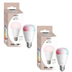 Aqara 2x – LED Bulb T2 (RGB CCT, E27 – Bundle v:9269184 Aqara 2x – LED Bulb T2 (RGB CCT, E27 – Bundle v:9269184