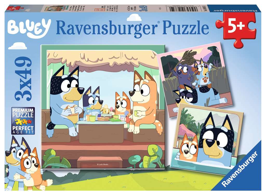 Ravensburger - Bluey 3x49p - (10105685) v:4352343