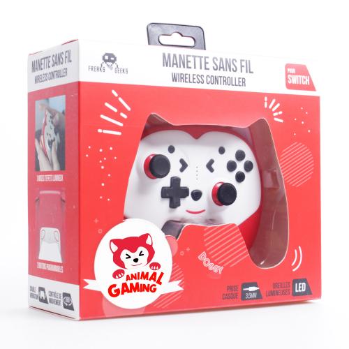 Freaks And Geeks – Switch – Doggy Wireless Controller for Children with paddles – Red v:6460743 Freaks And Geeks – Switch – Doggy Wireless Controller for Children with paddles – Red v:6460743