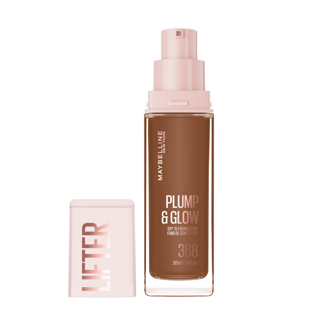 Maybelline - Lifter Plump & Glow Foundation 368 - 368 v:4733650