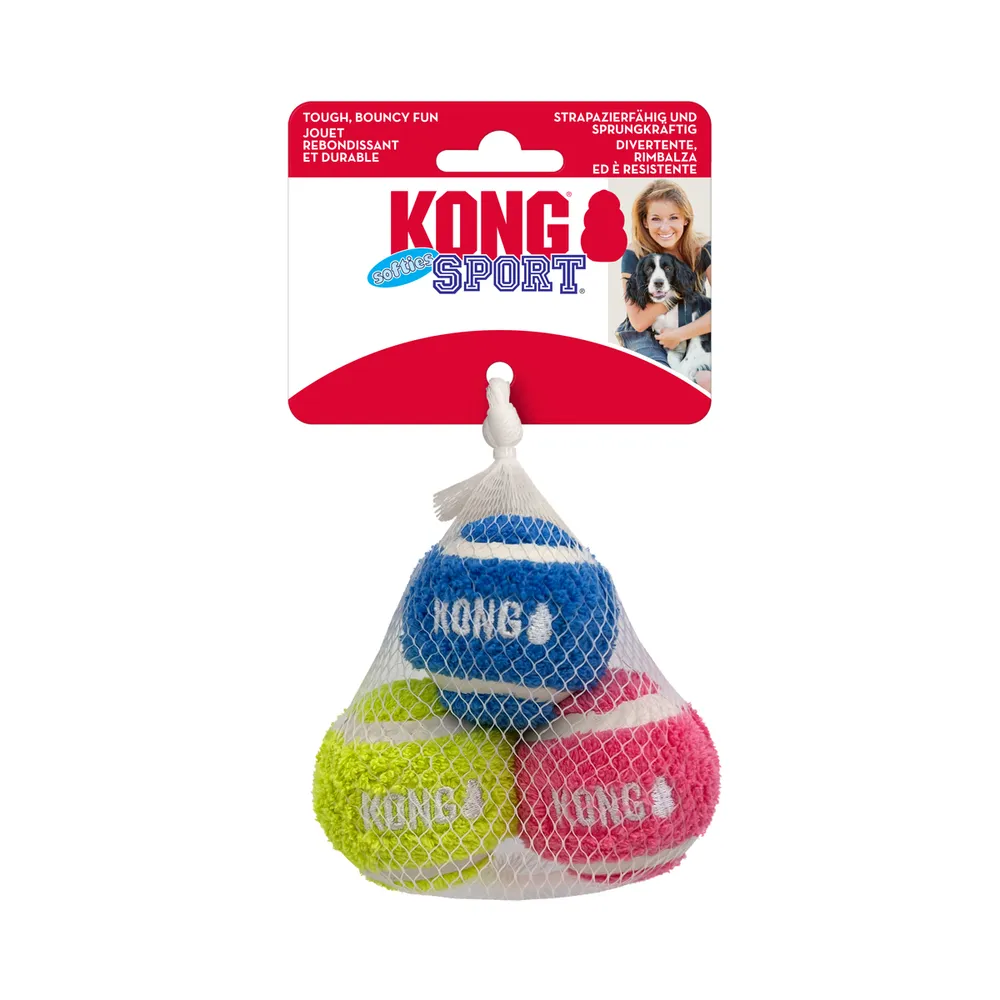 Kong - Sport Softies Ball - 3-pack v:5693866