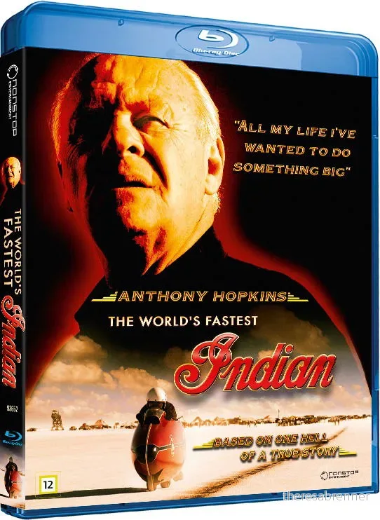 The World's Fastest Indian - Anthony Hopkins - All my life I wanted to do something big, story of Burt Munro Blu Ray v:9466839