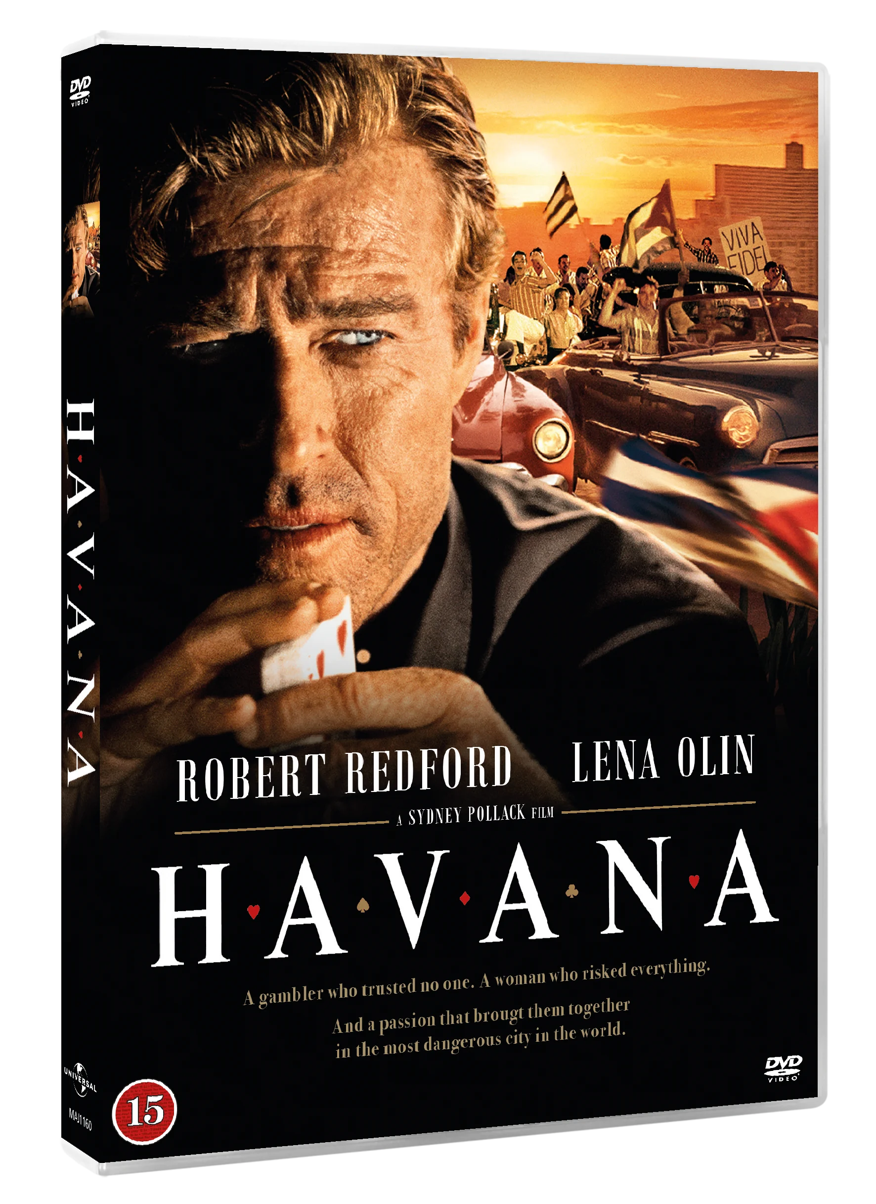Havana - Robert Redford and Lena Olin in Sydney Pollack movie - DVD - Standard v:5259917