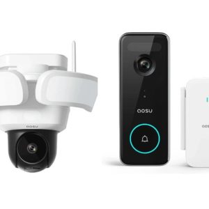Aosu – FloodlightCam Pro + Video Doorbell Ultra – Gratis frakt v:4946081