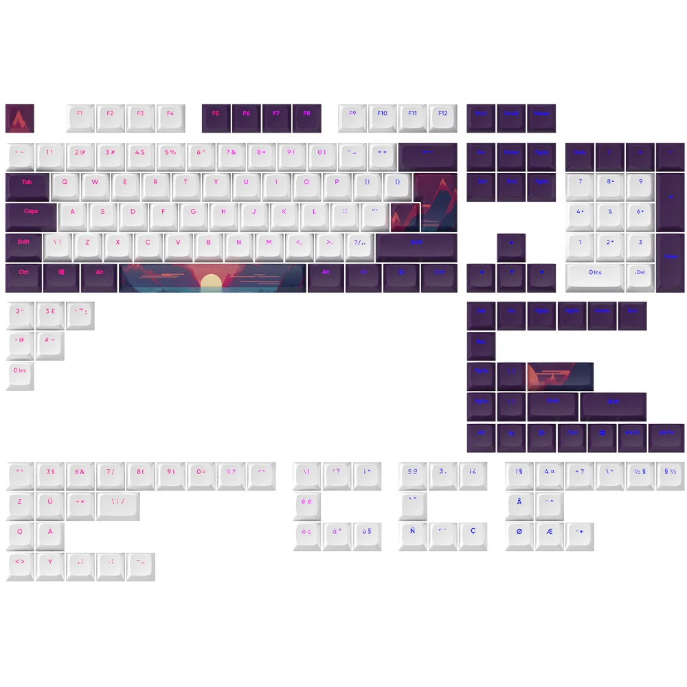 Dark Project – Keycaps sets – Sunrise – Sunrise v:8649768 Dark Project – Keycaps sets – Sunrise – Sunrise v:8649768
