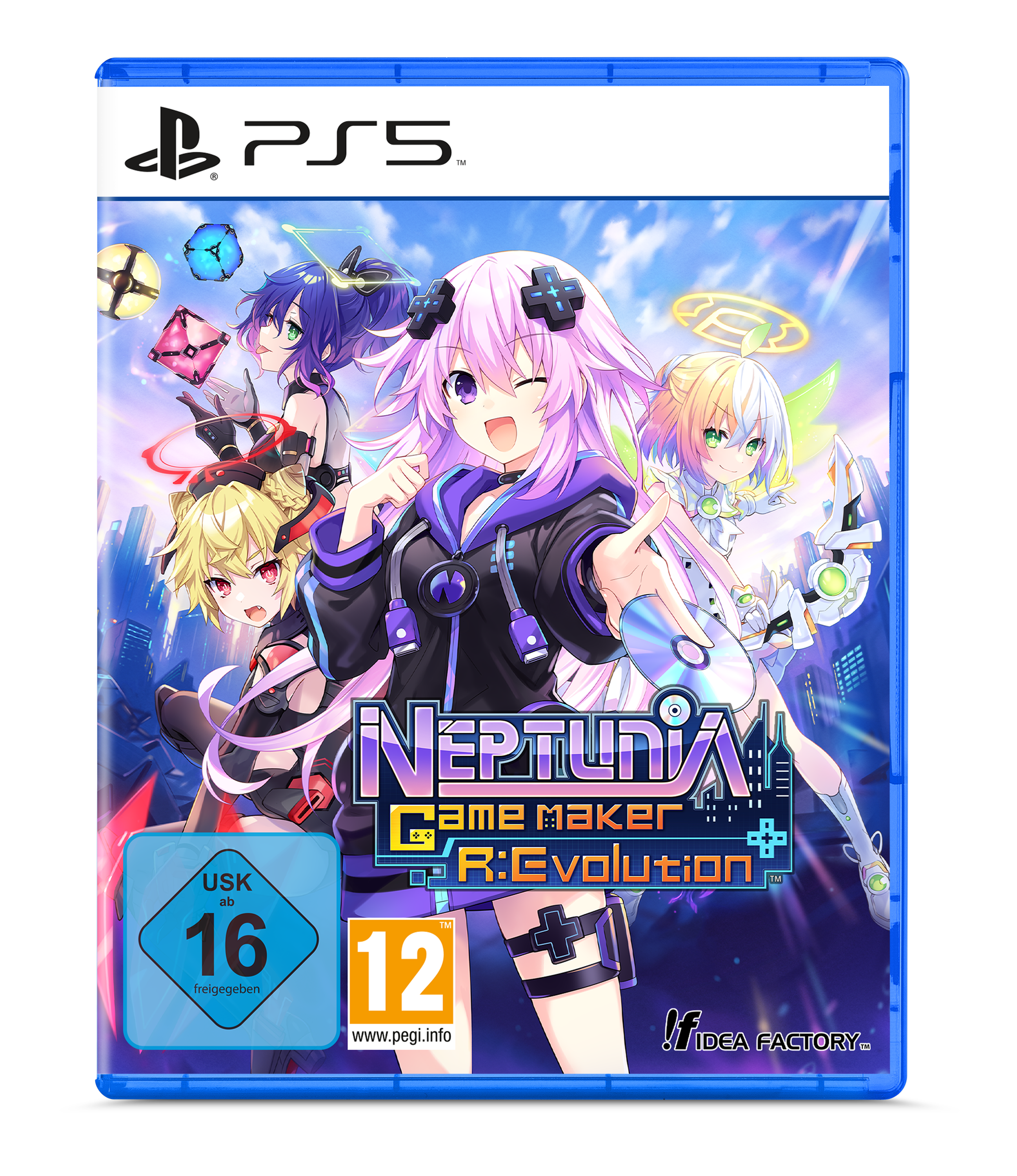 Neptunia Game Maker R:Evolution (Day One Edition) - PlayStation 5 - Engelsk - Day 1 Edition v:8964659