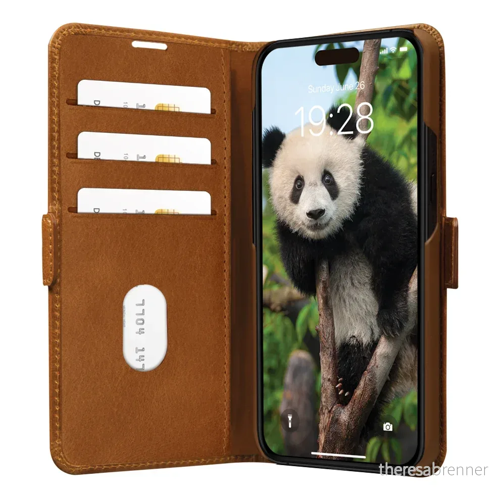 dbramante1928 – Copenhagen Flip Case – iPhone 15 Pro – Tan v:4042200