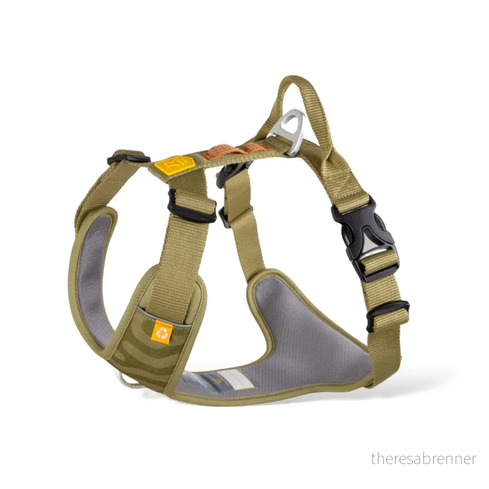 Woolly Wolf – Roam Harness Green Ripple – 46-56cm – S – 46-56 v:5839274