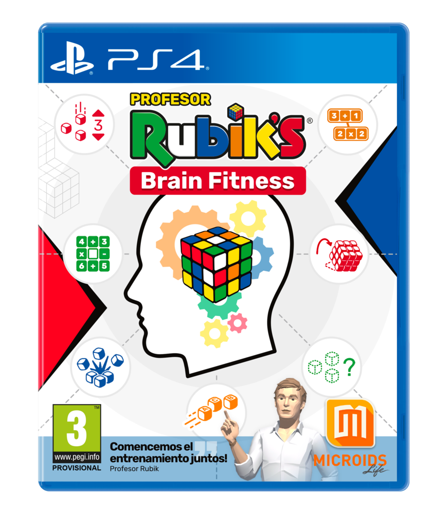 Professor Rubik's Brain Fitness - PlayStation 4 - Engelsk - Standard v:8230375