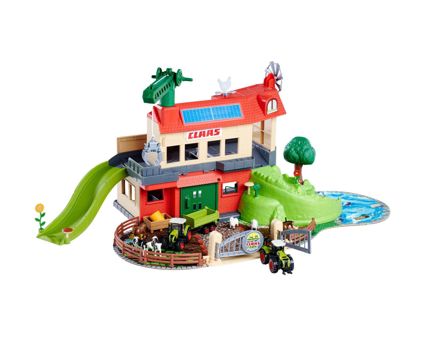 Majorette - Farmyard + 3 Vehicles (8503009000) - Gratis frakt v:1740304