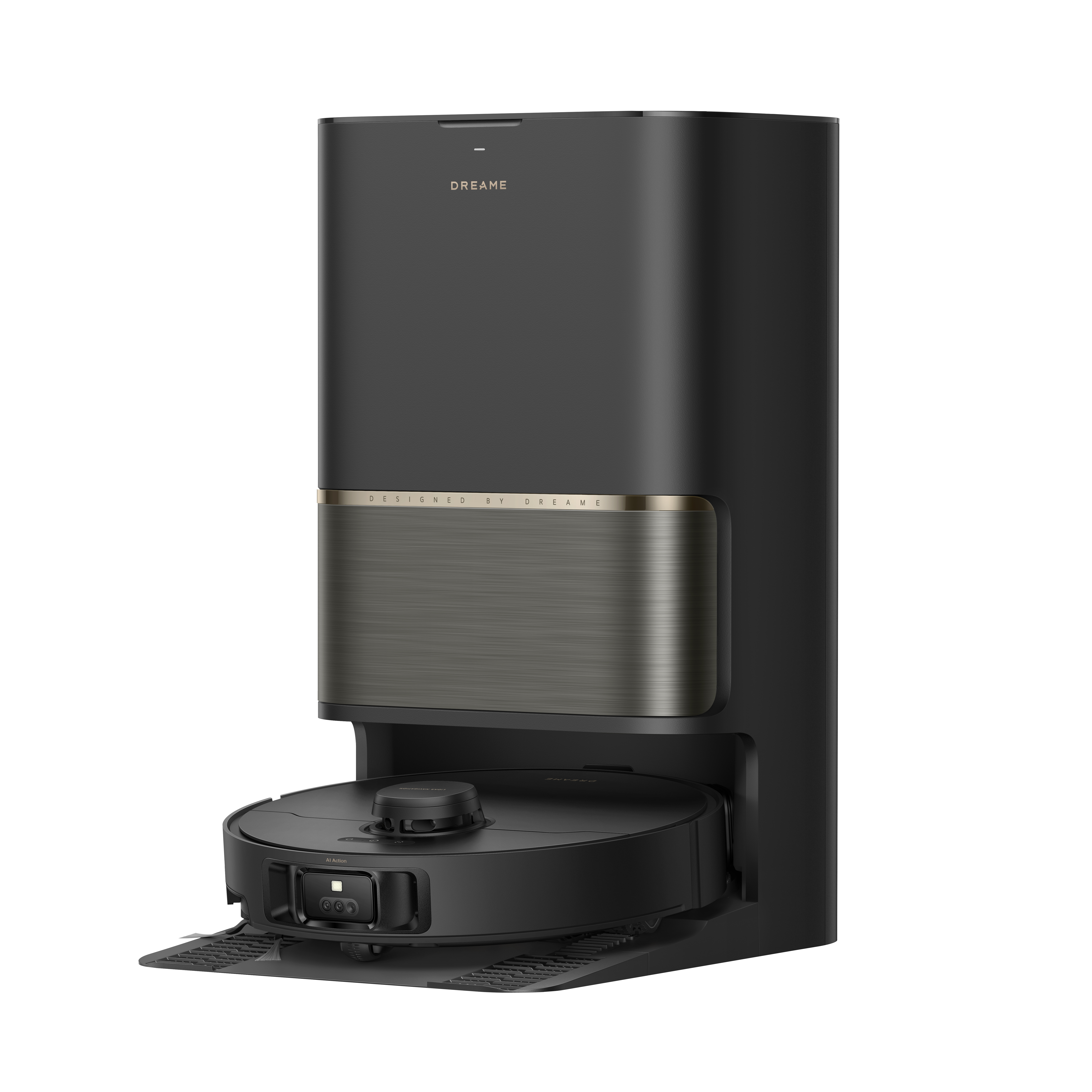 Dreame L50s Pro Ultra Robotstøvsuger & Mopp – 30.000 Pa - 100°C Selvrensende - Sort - Black - Gratis frakt v:2969608