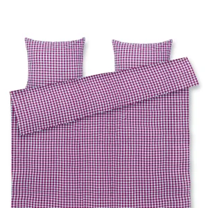 Juna – Bæk&Bølge Sengetøy – Fuchsia/Mint – 200×220 cm – Gratis frakt v:1495367