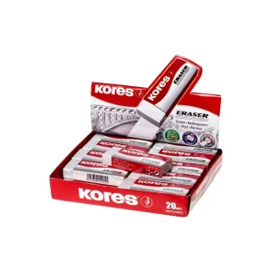 Kores – Eraser – White – 20 PCS v:7783815 Kores – Eraser – White – 20 PCS v:7783815