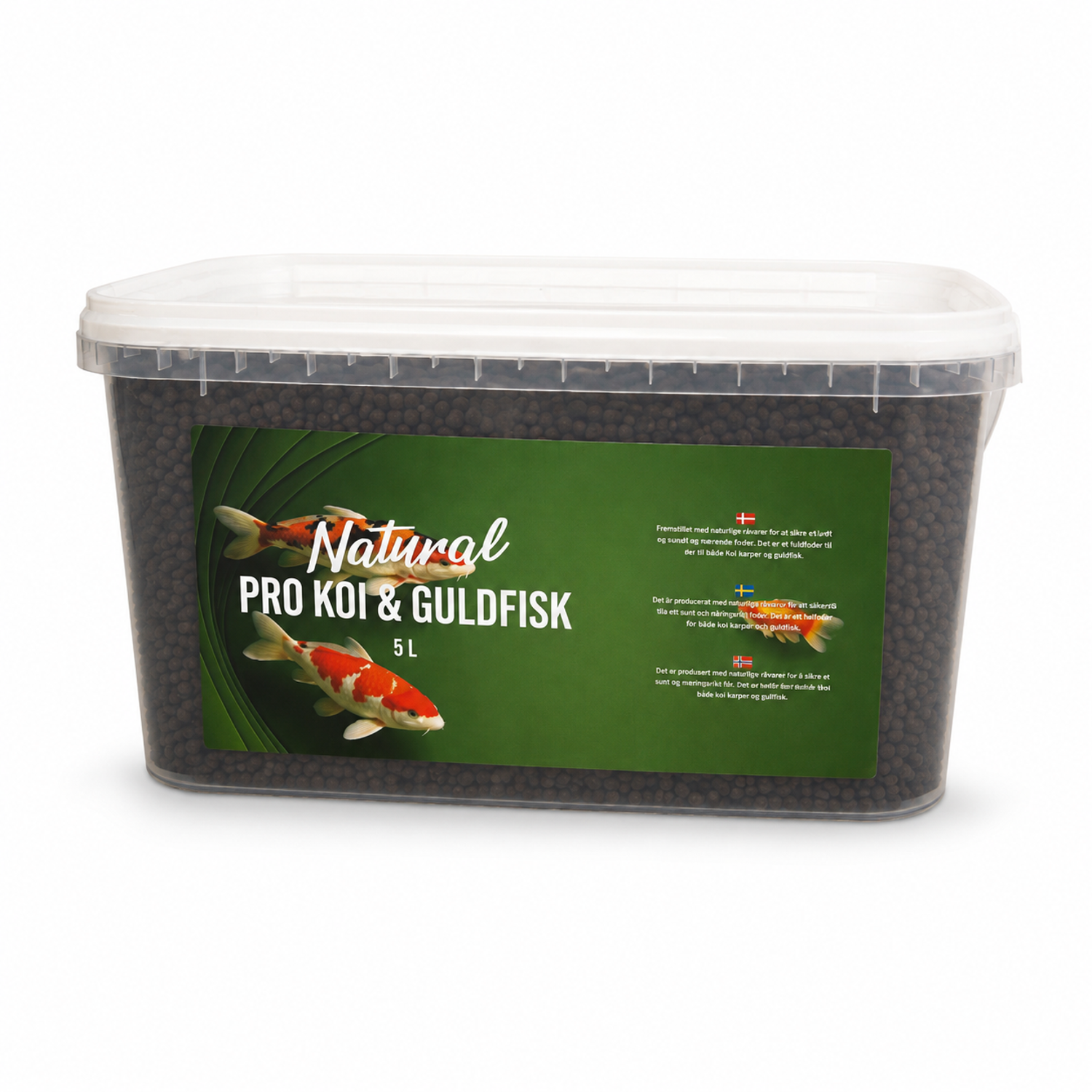 Natural – Pro Koi and goldfish feed 4,5mm 5 liter v:1204009 Natural – Pro Koi and goldfish feed 4,5mm 5 liter v:1204009