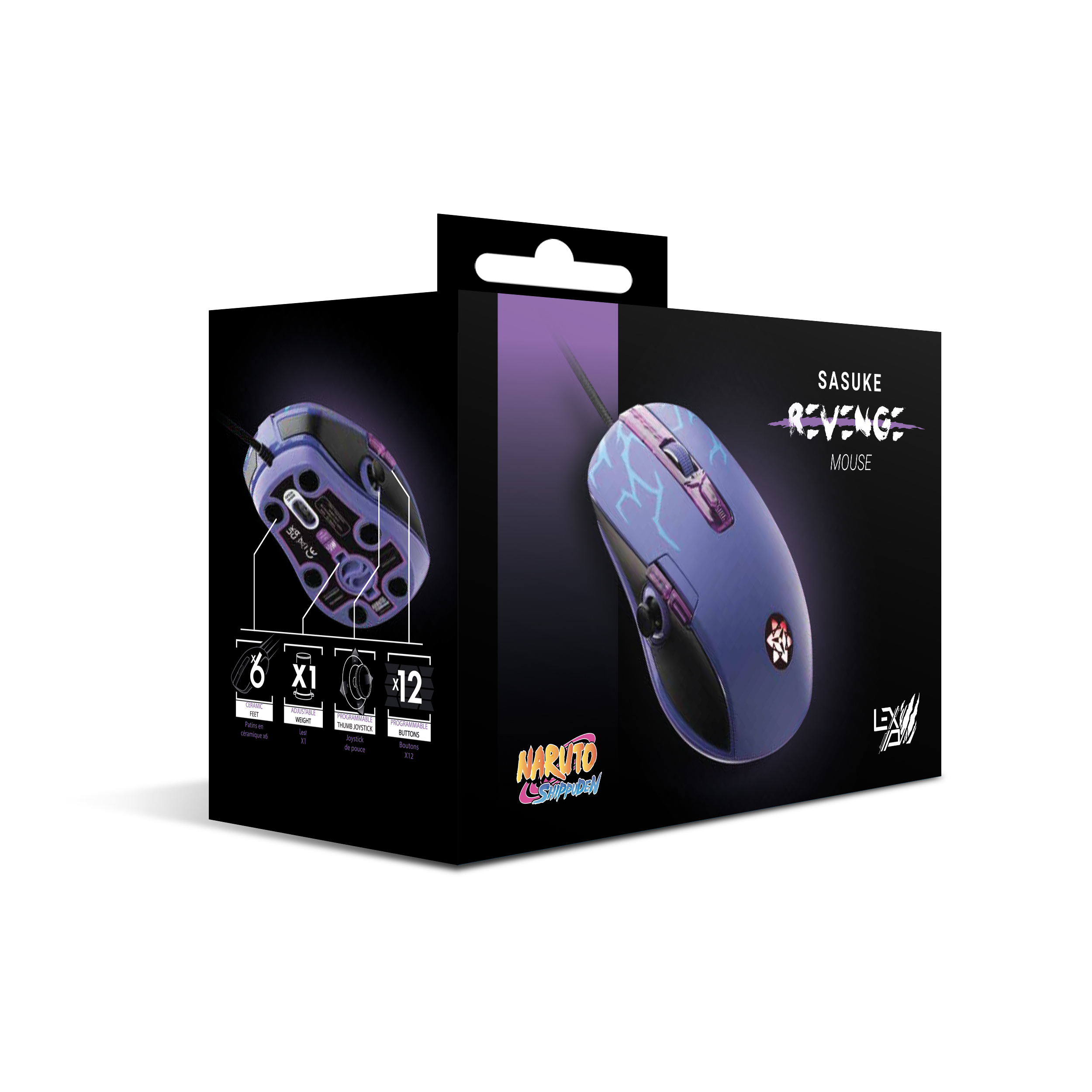 Lexip – Sasuke Mouse Design By Tsume – Naruto Shippuden – Gratis frakt v:5296966